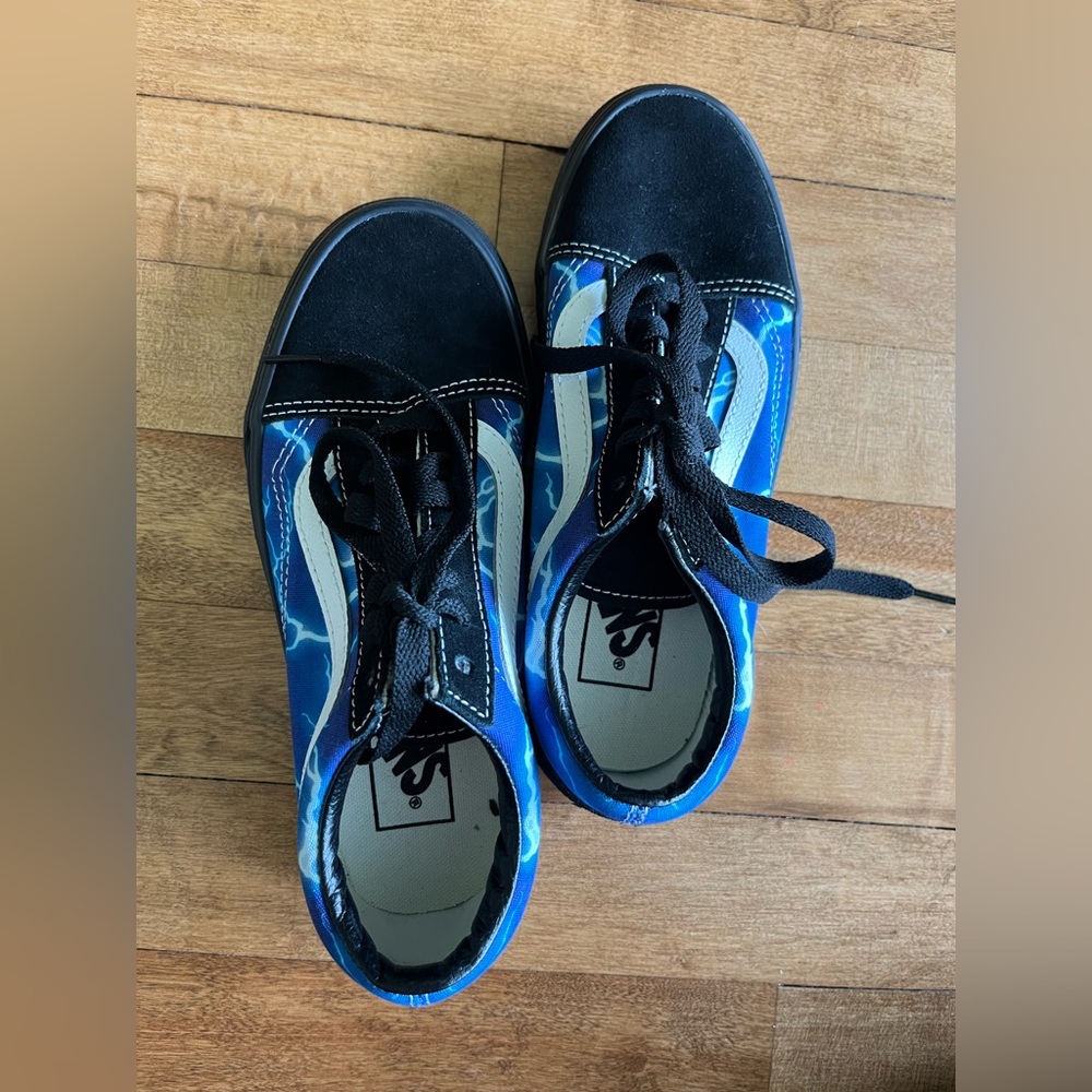 Vans Shoes Old Skool Blue Lightning